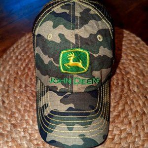 John Deere, ASAT Camo Snapback Hat, OS